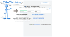 Desktop Screenshot of chatexters.com